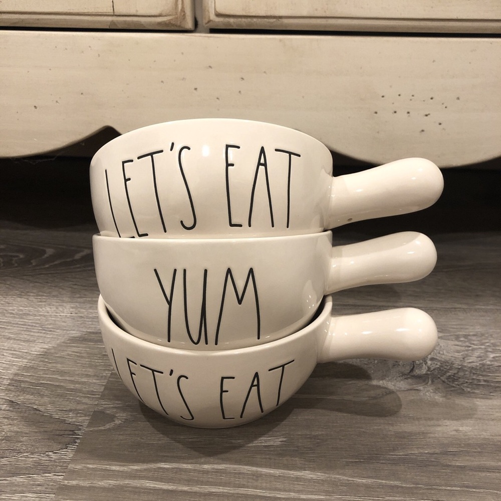 Rae Dunn Crock Pot Set Of 3